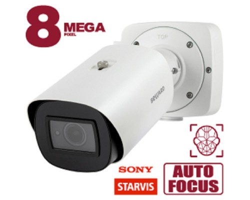 [Камера видеонаблюдения] BEWARD SV5018RBZ Уличная IP-Камера 8 Мп, 1/1.8' КМОП Sony Starvis, 2xWDR до 120 дБ, 3 потока Н.265/Н.264 HP/MJPEG, 30к/с (все разрешения), 3840x2160, моторизованный объектив 3.6-10 мм
