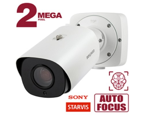 [Камера видеонаблюдения] BEWARD SV2018RZX Уличная IP-Камера 2 Мп, 1/2.8' КМОП Sony Starvis, 2xWDR до 140 дБ, 3 потока, H.265/H.264/MJPEG, 1920x1080, 60к/c, моторизованный объектив 5.3-64 мм, 12х