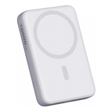 Aukey внешний аккумулятор Magnetic 10000 Qi White (APB-PB-MS04WH)