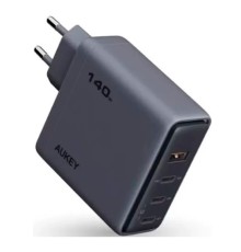 Aukey сетевое зарядное устройство Comet Mix 140W 3C+A  Gray (AWC-PA-C6G)