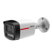 DAHUA DH-IPC-HFW2449TLP-S-LED-0600B-PRO Уличная цилиндрическая IP-видеокамера WizColor 4Мп, 1/1.8” CMOS, объектив 6мм, видеоаналитика, микрофон, LED 50м, IP67, металл