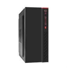 Exegate EX298136RUS Корпус Miditower ExeGate AA-443-AA350 (ATX, AA350 8 см, 2*USB+HD Audio, черный)