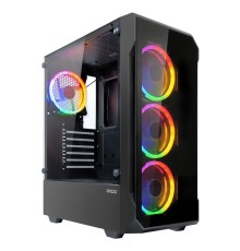 Ginzzu CL320 FAN 12CM FRGB*4