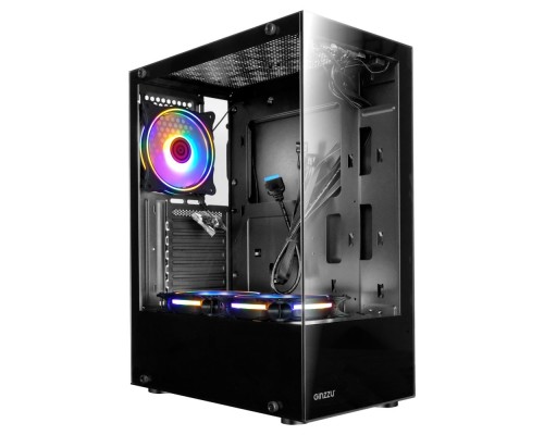 [корпус] Ginzzu CL305 FAN 3*12LC4 FRGB