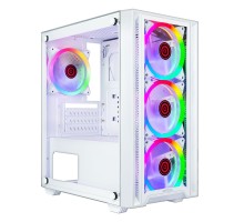 Ginzzu CL620 mATX FAN 4*12FRGB