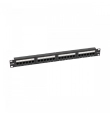 NTSS Патч-панель NTSS 24 UTP порта RJ45, cat.5е, 1U, Dual IDC, без органайзера NTSS-PP-1U-24-UTP-RJ45-5e-D