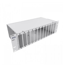 NTSS Кросс NTSS оптический 19'' частично укомплектованный 3U, 64/96 портов FC/ST (планки FC/ST-12шт, планка-заглушка-4шт, сплайс-кассета-3шт) серый RAL 7035 NTSS-RFOB-3U-64/96-FC/ST-S0020