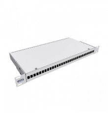 NTSS Кросс NTSS оптический 19'' укомплектованный 1U, 32 порта SC/UPC, 9/125 мкм (сплошная панель, сплайс-кассета, пигтейлы, КДЗС, адаптеры) серый RAL 7035 NTSS-RFOB-1U-32-SC/U-9-SP1.5G0AY