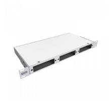 NTSS Кросс NTSS оптический 19'' укомплектованный 1U, 8 портов SC/APC, 9/125 мкм (планки, сплайс-кассета, пигтейлы, КДЗС, адаптеры) серый RAL 7035 NTSS-RFOB-1U-8-SC/A-9-SP1.5G1AY