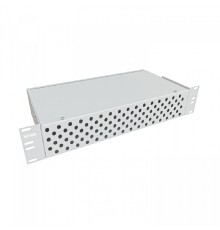 NTSS Кросс NTSS оптический 19'' укомплектованный 2U, 96 портов FC/UPC, 9/125 мкм (сплошная панель, сплайс-кассета 3шт, пигтейлы, КДЗС, адаптеры) серый RAL 7035 NTSS-RFOB-2U-96-FC/U-9-SP1.5G0AY