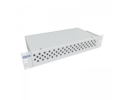[Кросс, патч панель, адаптер] NTSS Кросс NTSS оптический 19' укомплектованный 2U, 64 порта FC/APC, 9/125 мкм (сплошная панель, сплайс-кассета 2шт, пигтейлы, КДЗС, адаптеры) серый RAL 7035 NTSS-RFOB-2U-64-FC/A-9-SP1.5G0AY