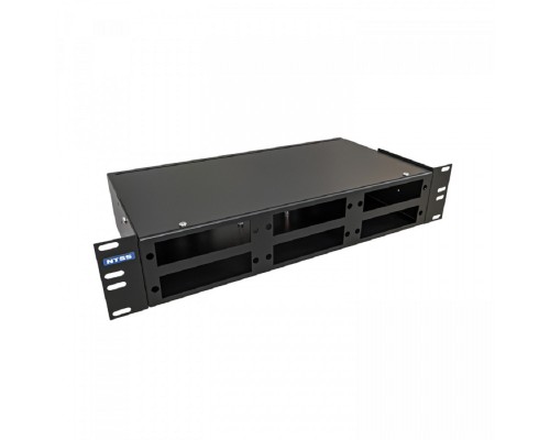 [Кросс, патч панель, адаптер] NTSS Кросс NTSS оптический 19' укомплектованный 2U, 32 порта FC/UPC, 50/125 мкм ОМ3 (планки, сплайс-кассета, пигтейлы, КДЗС, адаптеры) черный RAL 9005 NTSS-RFOB-2U-32-FC/U-503-SP1.5G2AY-BL