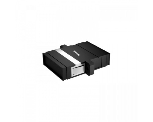 [Кросс, патч панель, адаптер] NTSS Адаптер оптический NTSS дуплекс SC sm/mm Black NTSS.2SC/PC/SM/MM-S-BL