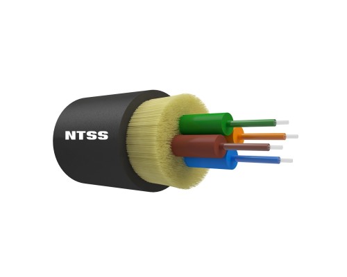 [Оптический кабель] NTSS Оптический кабель IN/OUT, OM3, 50/125, 4 волокна, LSZH, черный NTSS-FO-D-IN/OUT-503-4-LSZH