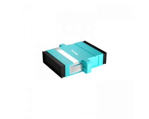 [Кросс, патч панель, адаптер] NTSS Адаптер оптический NTSS PREMIUM дуплекс SC OM3 AQUA NTSS.2SC/U-PM-OM3-S-AQ