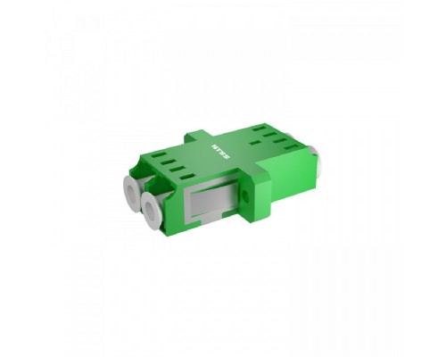 [Кросс, патч панель, адаптер] NTSS Адаптер оптический NTSS PREMIUM дуплекс LC/АРС SM GREEN NTSS.2LC/A-PM-SM-S-GN