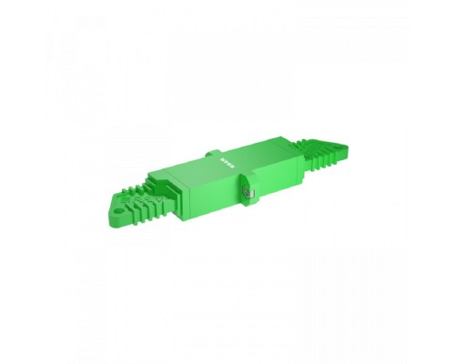 [Кросс, патч панель, адаптер] NTSS Адаптер оптический NTSS PREMIUM Е2000/APC SM GREEN NTSS.E2000/A-PM-SM-S-GN