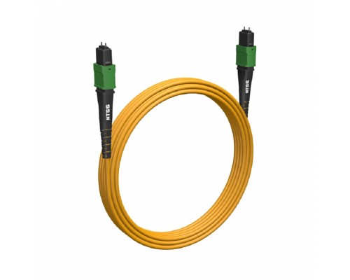 [Патч-корд, пигтейл] NTSS Волоконно-оптическая сборка trunk NTSS PREMIUM 24ов, MTP/APC (male)-MTP/APC (male), полярность B, 9/125 OS2, 10м, LSZH NTSS-FM24PM-9-MTP/A(m)-MTP/A(m)-B-10