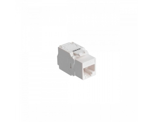 [Кросс, патч панель, адаптер] NTSS Розеточный модуль NTSS PREMIUM Keystone RJ45 UTP CAT5e 180 градусов безинструментальный белый ver2 NTSS-KJ2-PM-UTP-RJ45-5e-180-TL-WT