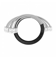 NTSS Кабельная сборка NTSS PREMIUM 6pc, UTP CAT5e, оконцована разъемами KEYSTONE RJ45 UTP CAT5e, заделка в чулке, вывод 0.6м, длина 3м, LSZH, серый NTSS-PC-PM-6-UTP-RJ45KJ-5e-S-0.6-3.0-LSZH-GY