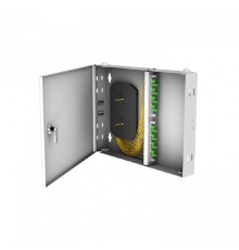 NTSS Кросс настенный NTSS PREMIUM предсобранный, 16 портов FC/APC, 9/125 мкм, (сплайс, пигтейлы, кдзс, планки, адаптеры) NTSS-WFOB-PM-16-FC/A-9-SP1.5G2A