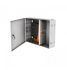NTSS Кросс настенный NTSS PREMIUM предсобранный, 48 портов LC/UPC duplex, 50/125 мкм, (розетки, сплайс 3шт, КДЗС, пигтейлы) NTSS-WFOB-PM-48-2LC/U-50-SP1.5G4A