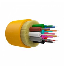 NTSS Оптический кабель внутренний NTSS PREMIUM 12 волокон OS2, 9/125, LSZH(нг(A)-HF), жёлтый NTSS-FO-D-IN-PM-9-12-LSZH