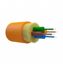 NTSS Оптический кабель внутренний NTSS PREMIUM 4 волокна OM2, 50/125, LSZH(нг(A)-HF), оранжевый NTSS-FO-D-IN-PM-50-4-LSZH