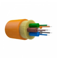 NTSS Оптический кабель внутренний NTSS PREMIUM 6 волокон OM2, 50/125, LSZH(нг(A)-HF), оранжевый NTSS-FO-D-IN-PM-50-6-LSZH