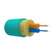 NTSS Оптический кабель внутренний NTSS PREMIUM 2 волокна OM3, 50/125, LSZH(нг(A)-HF), АКВА NTSS-FO-D-IN-PM-503-2-LSZH