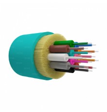 NTSS Оптический кабель внутренний NTSS PREMIUM 12 волокон OM3, 50/125, LSZH(нг(A)-HF), АКВА NTSS-FO-D-IN-PM-503-12-LSZH