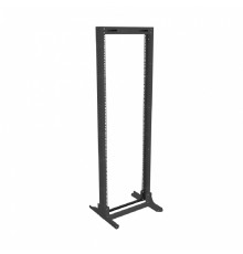 NTSS Стойка серверная NTSS OR однорамная 33U 19, комплект ножек, черный RAL 9005 NTSS-1GOR33U-BL