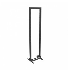 NTSS Стойка серверная NTSS OR однорамная 45U 19, комплект ножек, черный RAL 9005 NTSS-1GOR45U-BL