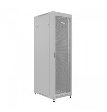 NTSS Шкаф напольный универсальный серверный NTSS R 47U 800х800мм, 4 профиля 19, двери перфорированная и сплошная металл, боковые стенки съемные, регулируемые опоры, разобранный, серый RAL 7035 NTSS-R4