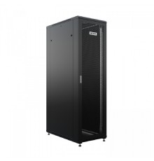 NTSS Шкаф напольный универсальный серверный NTSS R 42U 800х1000мм, 4 профиля 19, двери перфорированная и сплошная металл, боковые стенки съемные, регулируемые опоры, разобранный, черный RAL 9005 NTSS-