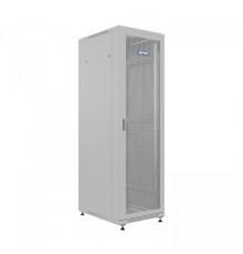 NTSS Шкаф напольный универсальный серверный NTSS R 47U 600х800мм, 4 профиля 19, двери перфорированная и перфорированная, боковые стенки съемные, регулируемые опоры, разобранный, серый RAL 7035 NTSS-R4