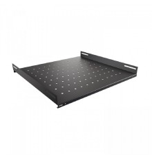 NTSS Полка стационарная NTSS 470х490мм, для напольных шкафов глубиной 600мм, нагрузка до 200кг, черный RAL 9005 NTSS-FS-H2-600-BL