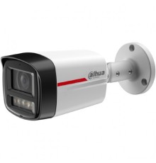 DAHUA DH-IPC-HFW2849TLP-S-LED-0280B-PRO Уличная цилиндрическая IP-видеокамера WizColor 8Мп, 1/1,8” CMOS, объектив 2.8мм, видеоаналитика, микрофон, LED 50м, IP67, металл
