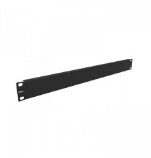 NTSS Панель 1U заглушка NTSS, крепление 19 1U, черный RAL 9005 NTSS-FUB-1U-BL