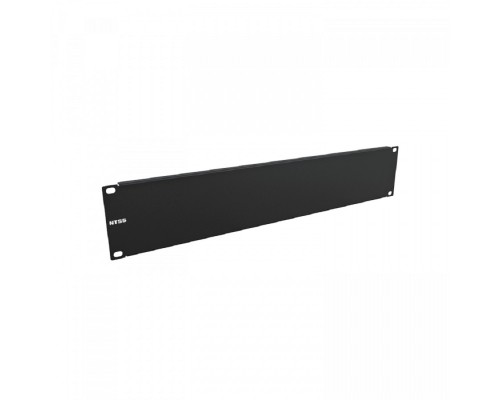 [Аксессуар] NTSS Панель 2U заглушка NTSS, крепление 19 2U, черный RAL 9005 NTSS-FUB-2U-BL