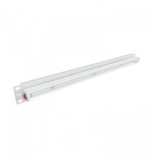 NTSS Панель осветительная NTSS, светодиодная (LED), крепление 19 1U, 220V, кабель 1.5м, немецкий стандарт, серый RAL 7035 NTSS-LU-1U-LED