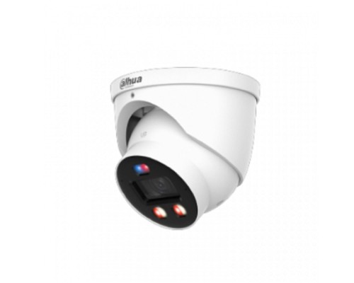 [Видеонаблюдение] DAHUA DH-IPC-HDW3449HP-AS-PV-0280B-PRO Уличная купольная IP-видеокамера WizColor 1/1.8” 4Мп CMOS; 2.8мм; ИК 30м, Led 30м , видеоаналитика IP67