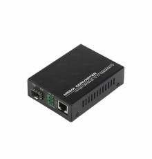 NTSS Медиаконвертер NTSS с RJ45 портом 10/100/1000Base-TX/1000Base-FX, без SFP модуля, расстояние передачи до 3,20,40,60,80,120,160,200 км, DC 5В 2А NTSS-1000-SFP