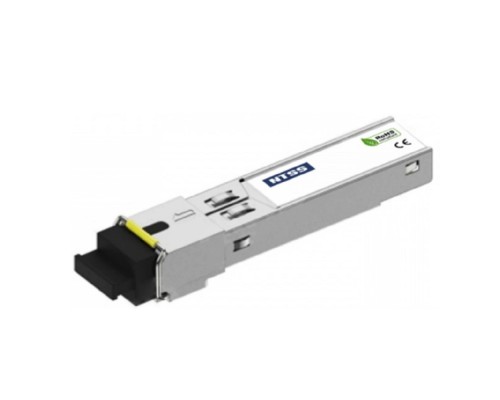 [Кросс, патч панель, адаптер] NTSS Модуль NTSS SFP, 1,25Гбит/с, разъём SC, рабочая длина волны 1550/1310нм, SM, WDM, дальность до 3км, ОБ 6дБ, DDM NTSS-SFP-1.25G-53-3SD