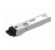 NTSS Модуль NTSS SFP, 1,25Гбит/с, разъём SC, рабочая длина волны 1310/1550нм, SM, WDM, дальность до 20км, ОБ 14дБ, DDM NTSS-SFP-1.25G-35-20SD