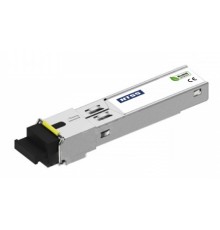 NTSS Модуль NTSS SFP, 1,25Гбит/с, разъём SC, рабочая длина волны 1550/1310нм, SM, WDM, дальность до 20км, ОБ 14дБ, DDM NTSS-SFP-1.25G-53-20SD