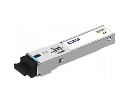[Кросс, патч панель, адаптер] NTSS Модуль NTSS SFP, 1,25Гбит/с, разъём SC, рабочая длина волны 1310/1550нм, SM, WDM, дальность до 40км, ОБ 17дБ, DDM NTSS-SFP-1.25G-35-40SD