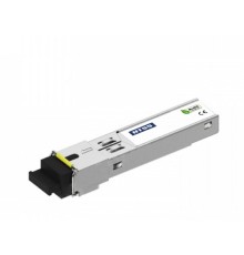 NTSS Модуль NTSS SFP, 1,25Гбит/с, разъём SC, рабочая длина волны 1550/1490нм, SM, WDM, дальность до 80км, ОБ 24дБ, DDM NTSS-SFP-1.25G-54-80SD