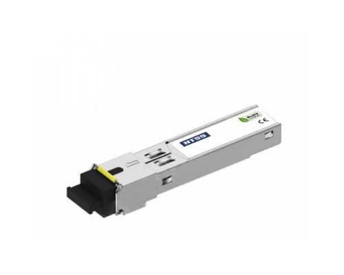 [Кросс, патч панель, адаптер] NTSS Модуль NTSS SFP, 1,25Гбит/с, разъём SC, рабочая длина волны 1550/1490нм, SM, WDM, дальность до 80км, ОБ 24дБ, DDM NTSS-SFP-1.25G-54-80SD