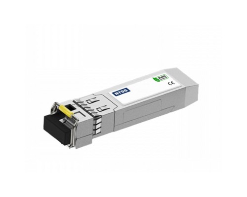 [Кросс, патч панель, адаптер] NTSS Модуль NTSS SFP, 1,25Гбит/с, разъём LC, рабочая длина волны 1490/1550нм, SM, WDM, дальность до 80км, ОБ 24дБ, DDM NTSS-SFP-1.25G-45-80LD